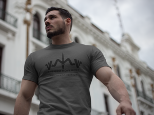 Commando Stealth T-Shirt-T-Shirt-The Gym Movement